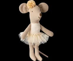 Discount Maileg Ballerina mouse, Little sister - Off white