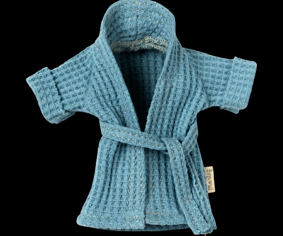 Cheap Maileg Bathrobe - Dusty blue