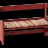 Online Maileg Bench, Mouse - Red