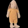 Online Maileg Bunny, Micro - Yellow/Dark powder