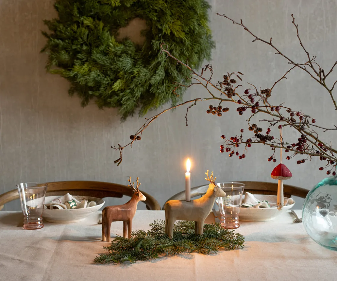 Clearance Maileg Candle holder, Medium reindeer