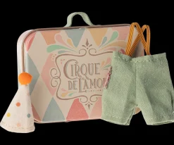 Outlet Maileg Clown clothes in suitcase, Little brother mouse