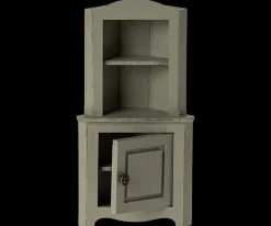 Clearance Maileg Corner cabinet, Mouse - Light green