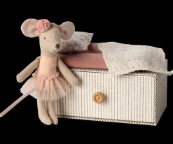 Fashion Maileg Dance mouse in daybed, Little sister