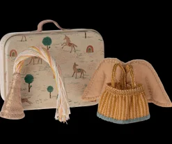 New Maileg Fairy clothes in suitcase, Little sister mouse