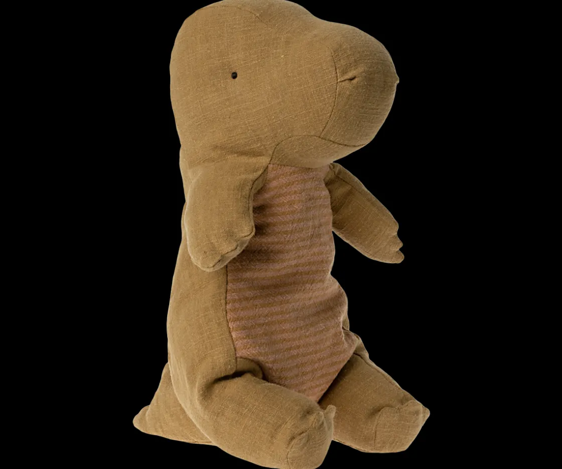 Sale Maileg Gantosaurus in egg, Medium - Dark ocher