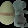 Best Sale Maileg Gantosaurus in egg, Small - Dark petrol