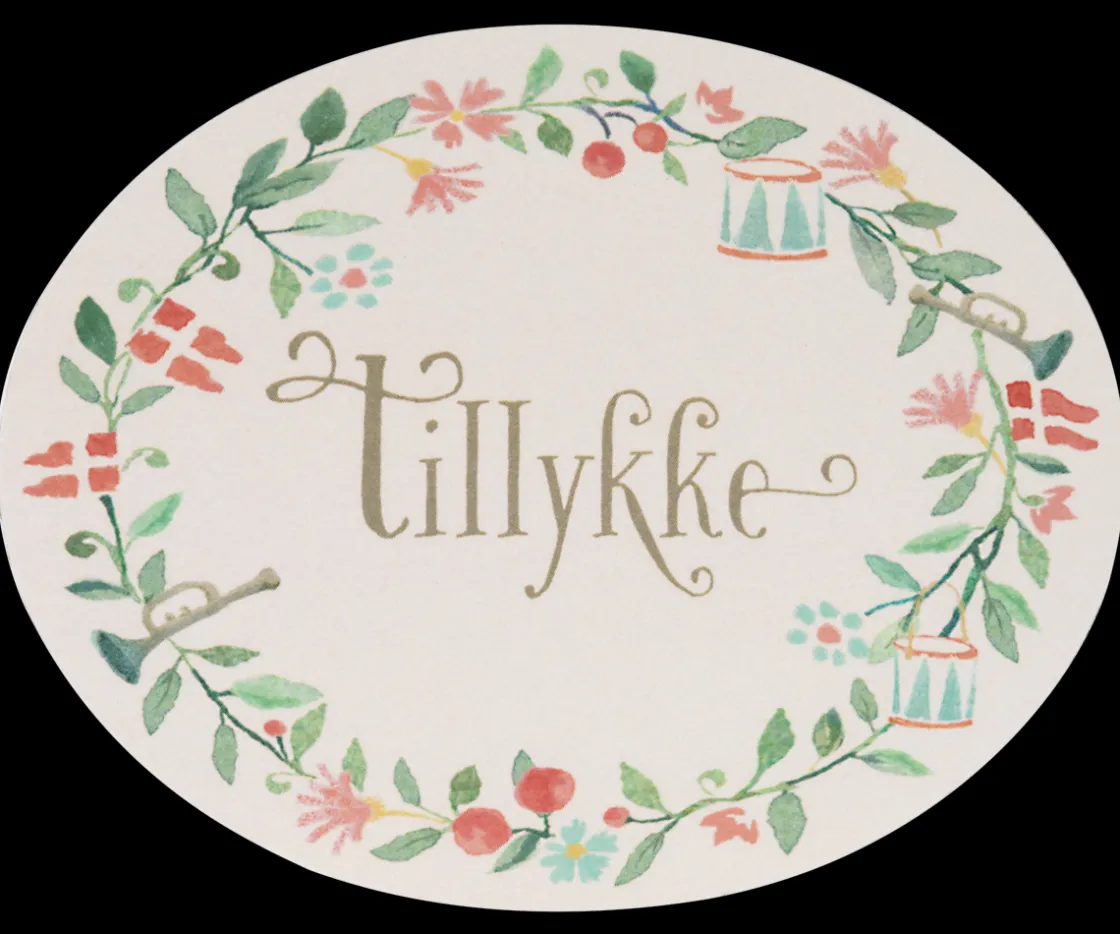 Cheap Maileg Gift card, Tillykke, 15 pcs.