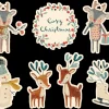 Best Maileg Gift tags, Cosy Christmas 14 pcs. - Off-white