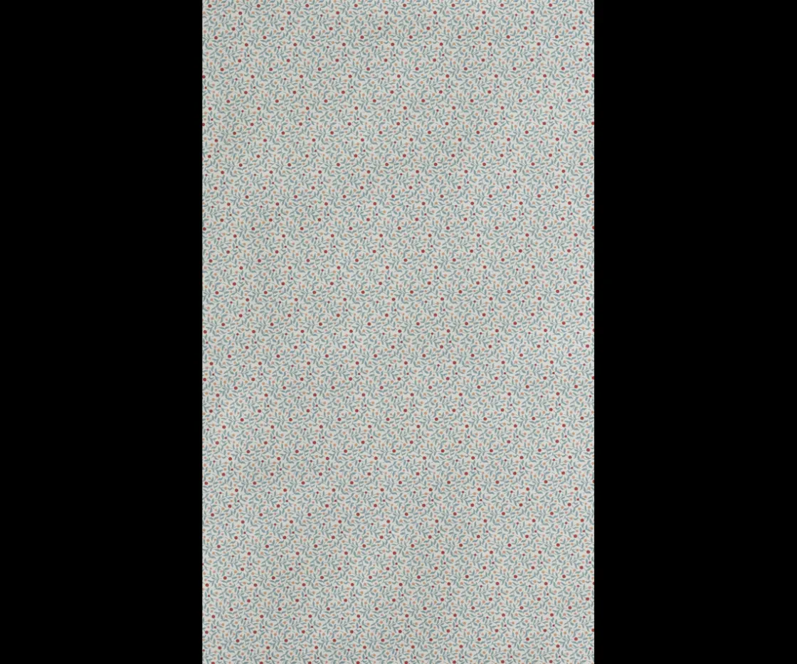 Online Maileg Gift wrap, Berry branches, Dusty blue - 10 m