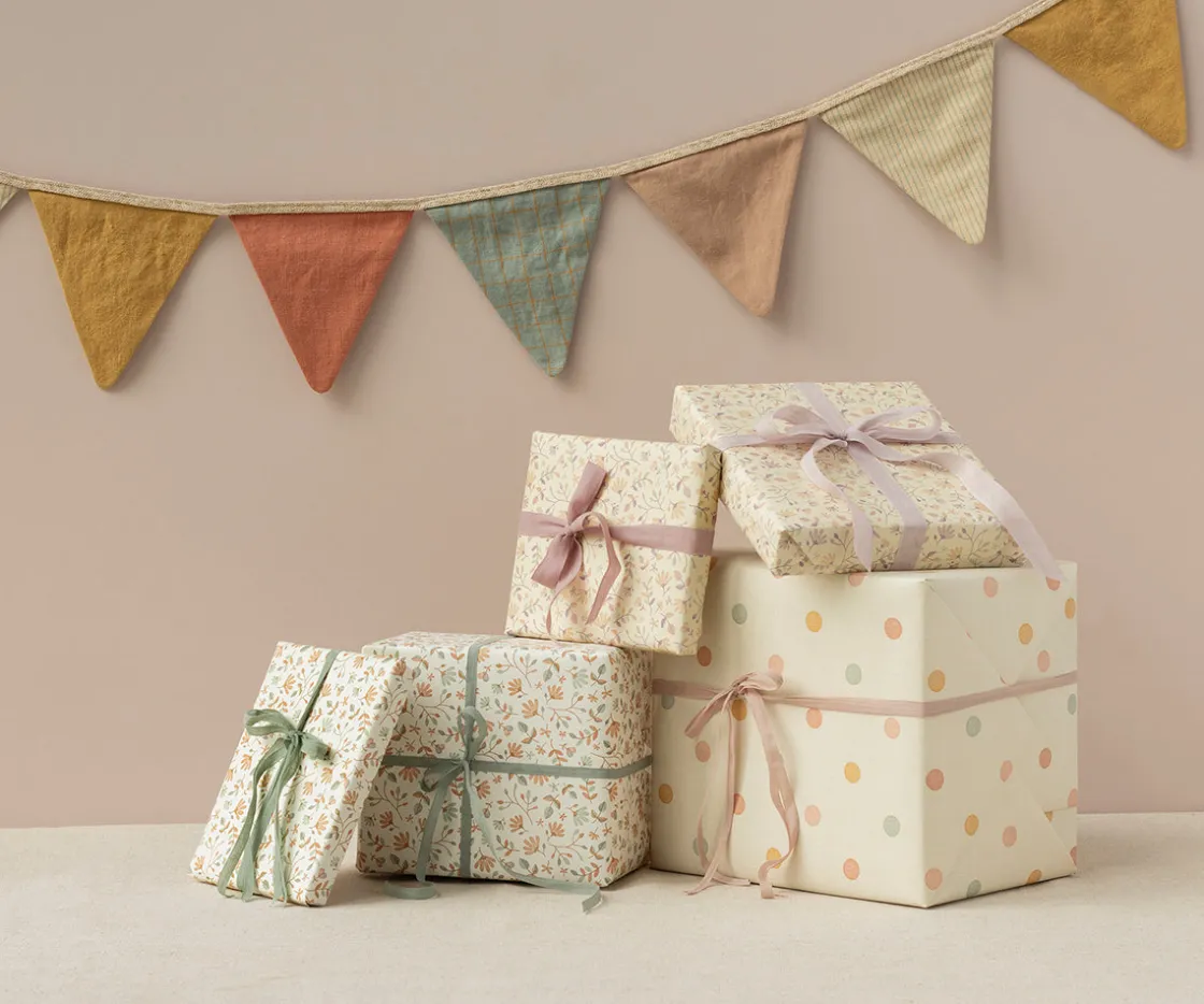 Flash Sale Maileg Gift wrap, Merle heather - 10 m