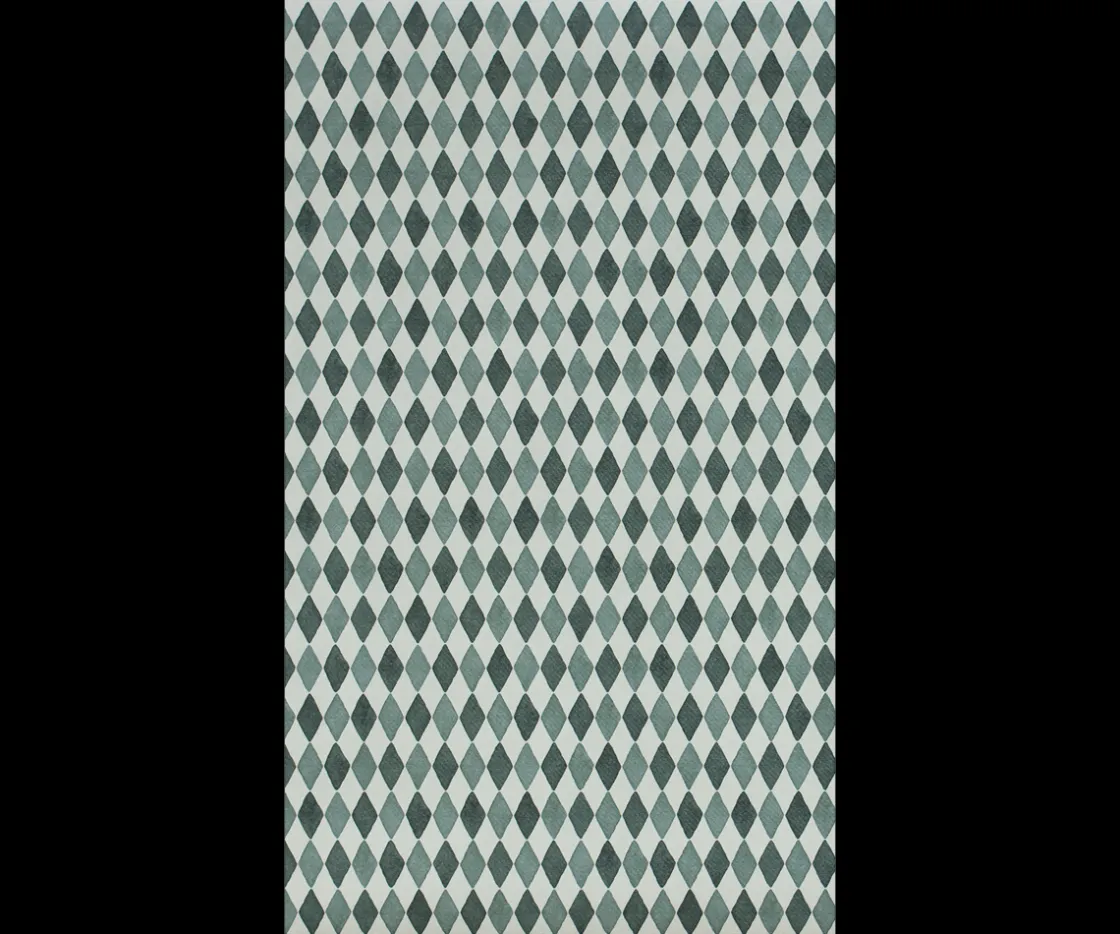 Shop Maileg Giftwrap, Harlequin blue - 10 m