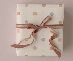 Discount Maileg Giftwrap, Multi dots - 10 m