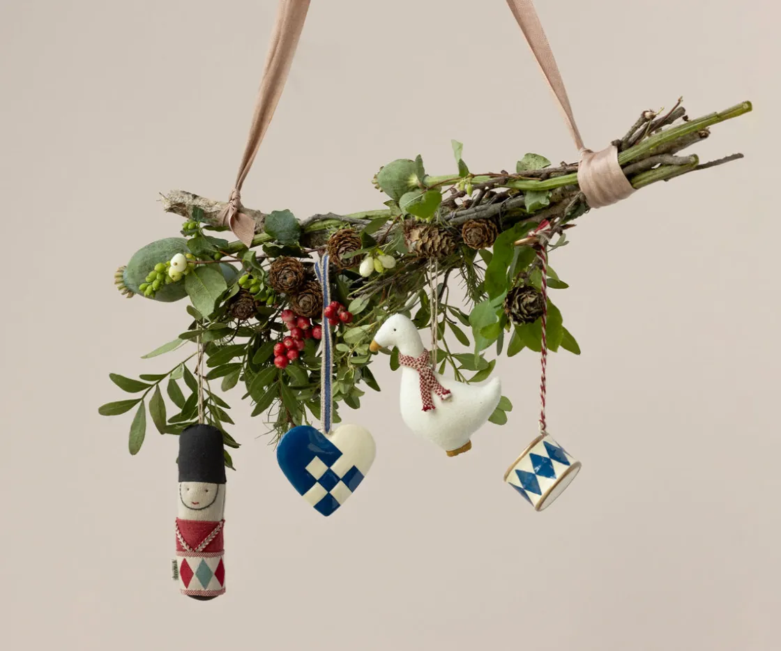 Cheap Maileg Goose ornament - Red