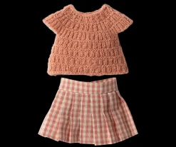 Best Maileg Knitted shirt and skirt, Size 3
