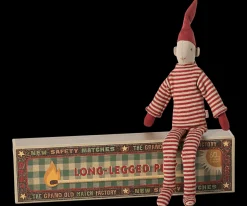 Store Maileg Long legged pixy in matchbox, Small