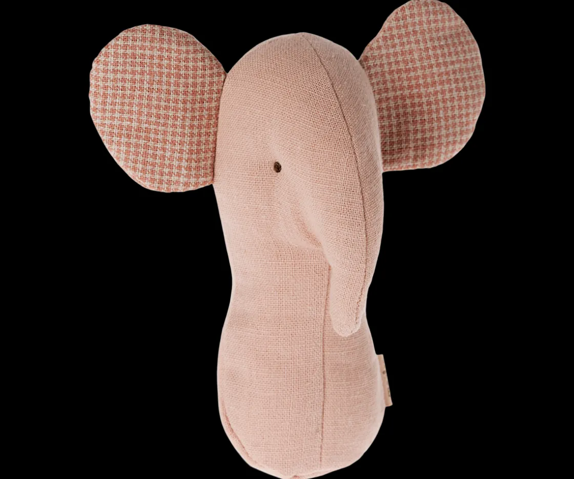 Cheap Maileg Lullaby friends, Elephant rattle - Rose