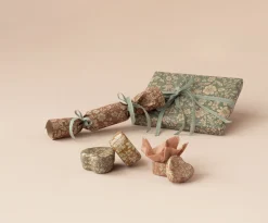 Best Maileg Metal heart box, 2 pcs set - Ocher/Heather blossom