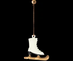 Cheap Maileg Metal ornament, Dark skate - Off white