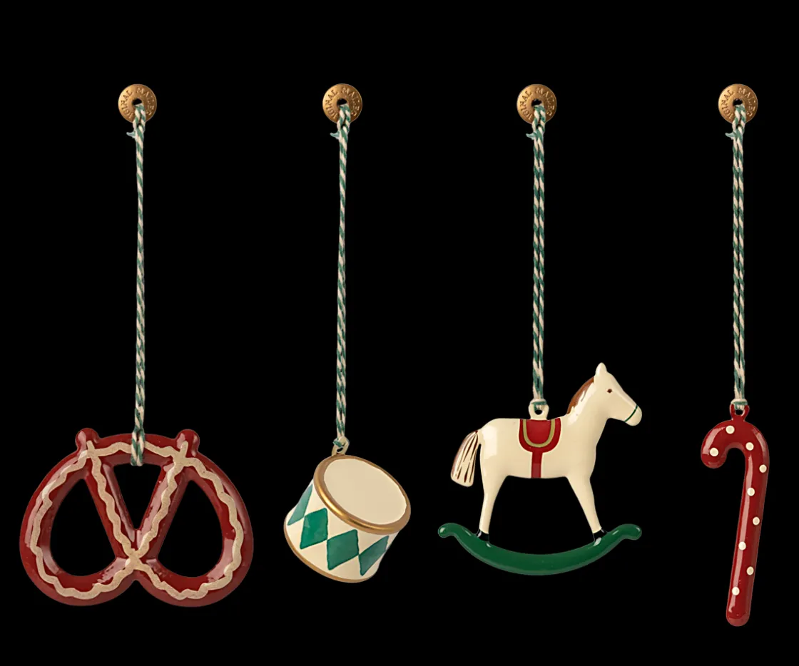 New Maileg Metal ornament set - Peter`s Christmas