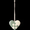 Flash Sale Maileg Metal ornament, Small heart - Mint