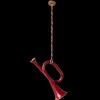 Best Maileg Metal ornament, Trumpet - Red