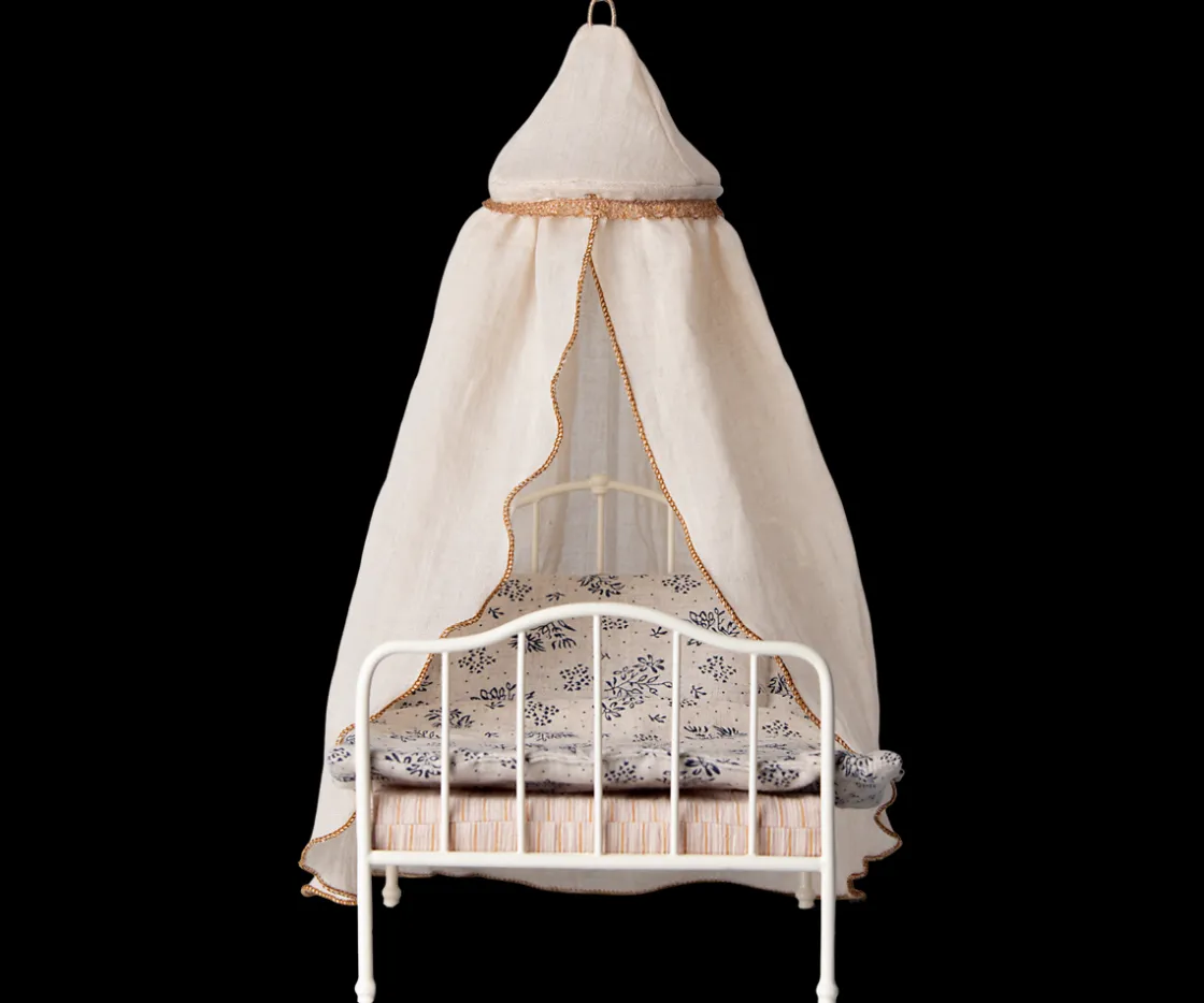 Shop Maileg Miniature bed canopy - Cream