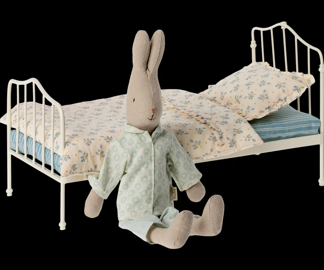 New Maileg Miniature bed, Mini - Blue