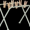 Cheap Maileg Miniature drying rack w. pegs