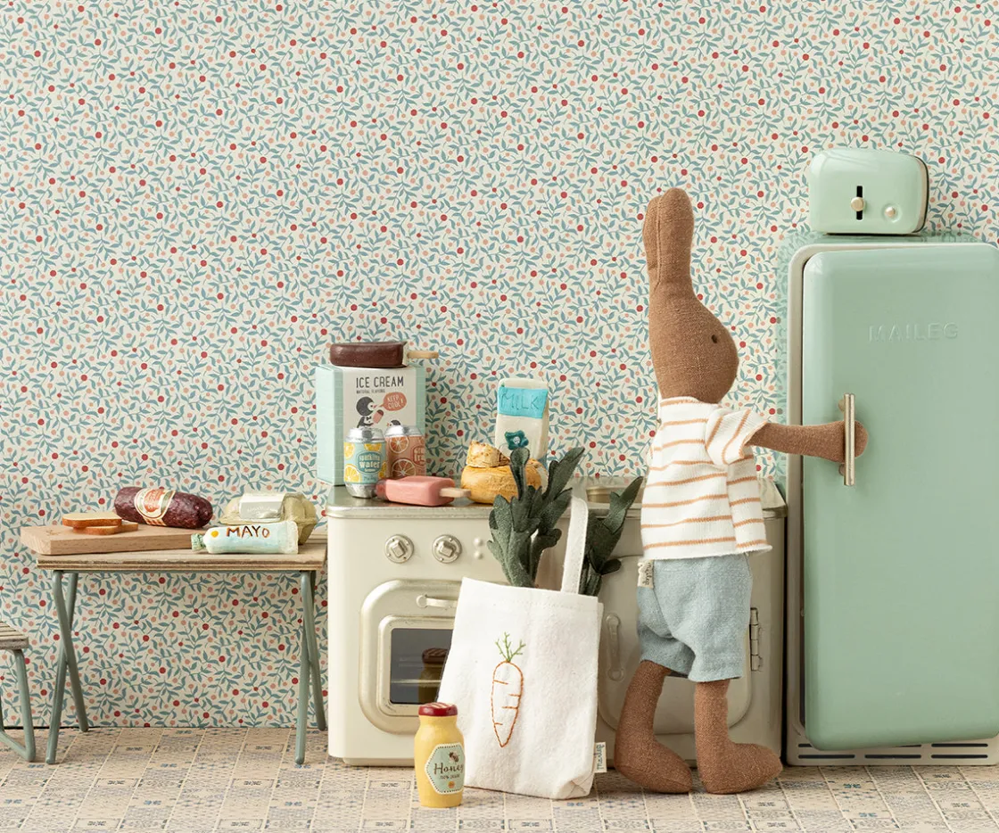 Outlet Maileg Miniature fridge - Mint