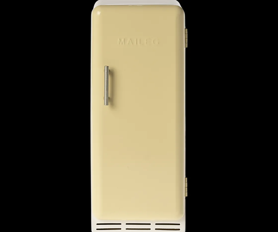 Hot Maileg Miniature fridge - Yellow