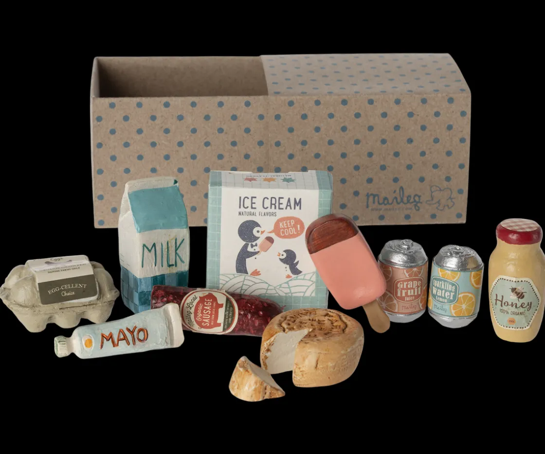 Shop Maileg Miniature grocery box