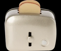 Best Sale Maileg Miniature toaster with bread - Silver