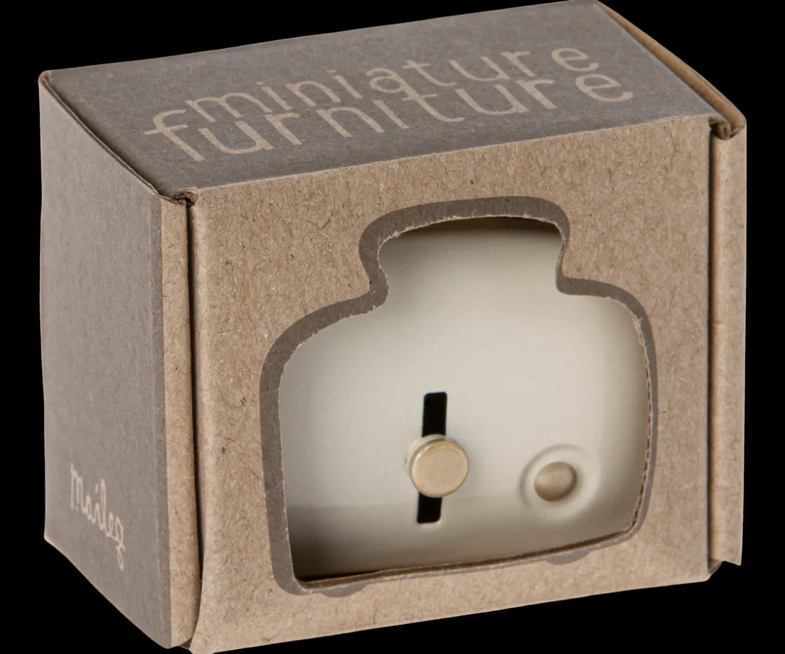 Sale Maileg Miniature toaster with bread - Off white