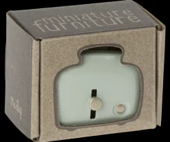 Best Sale Maileg Miniature toaster with bread - Mint