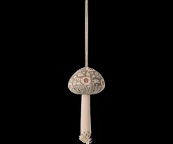 Online Maileg Mushroom ornament, Winter flower - Green