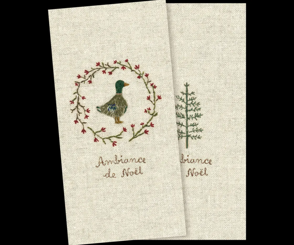 Hot Maileg Napkin, Duck - Small