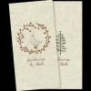 Store Maileg Napkin, Goose - Small
