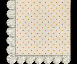 Clearance Maileg Napkin, Multi Dots - Blue