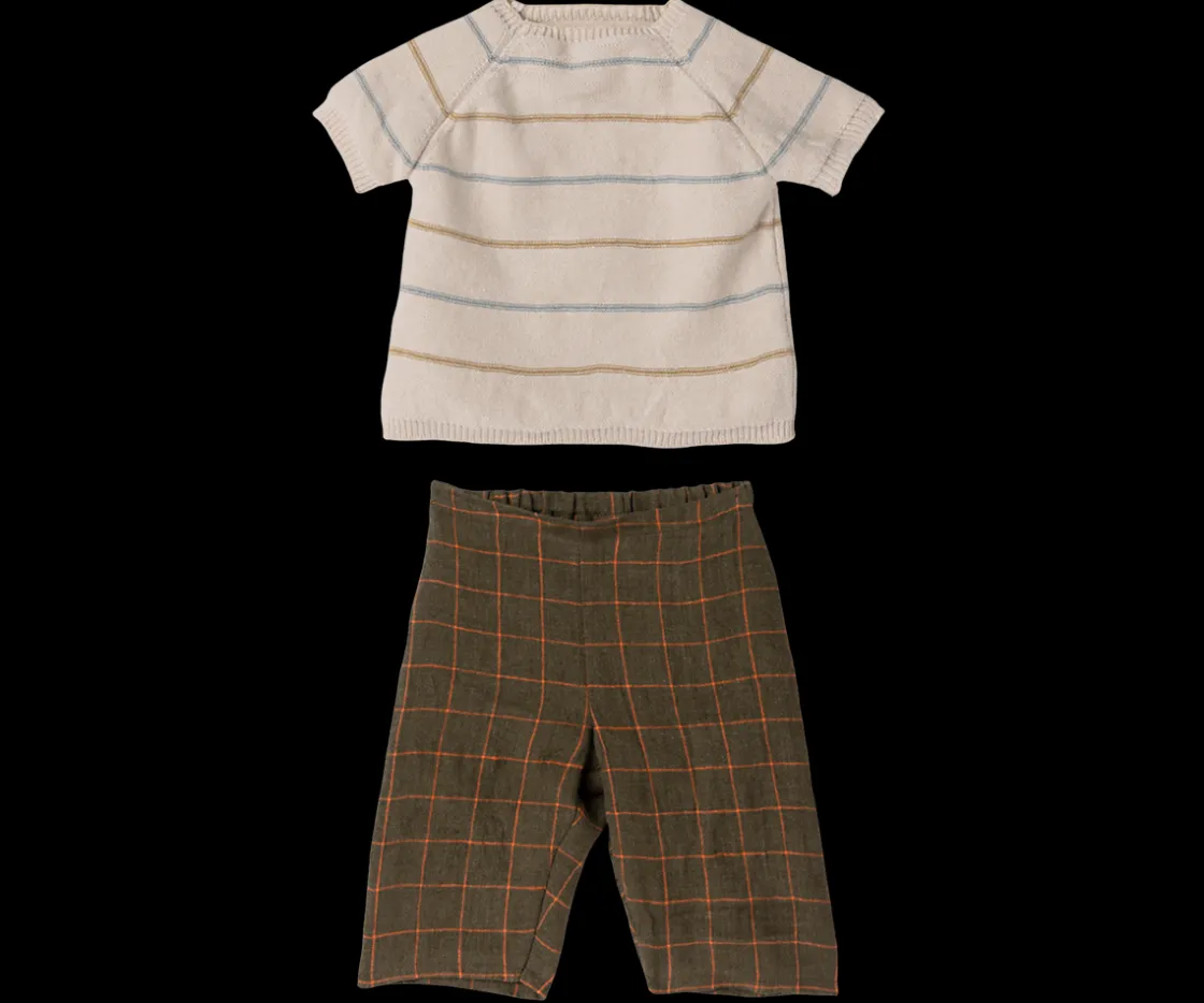 Cheap Maileg Pants and knitted shirt, Size 5
