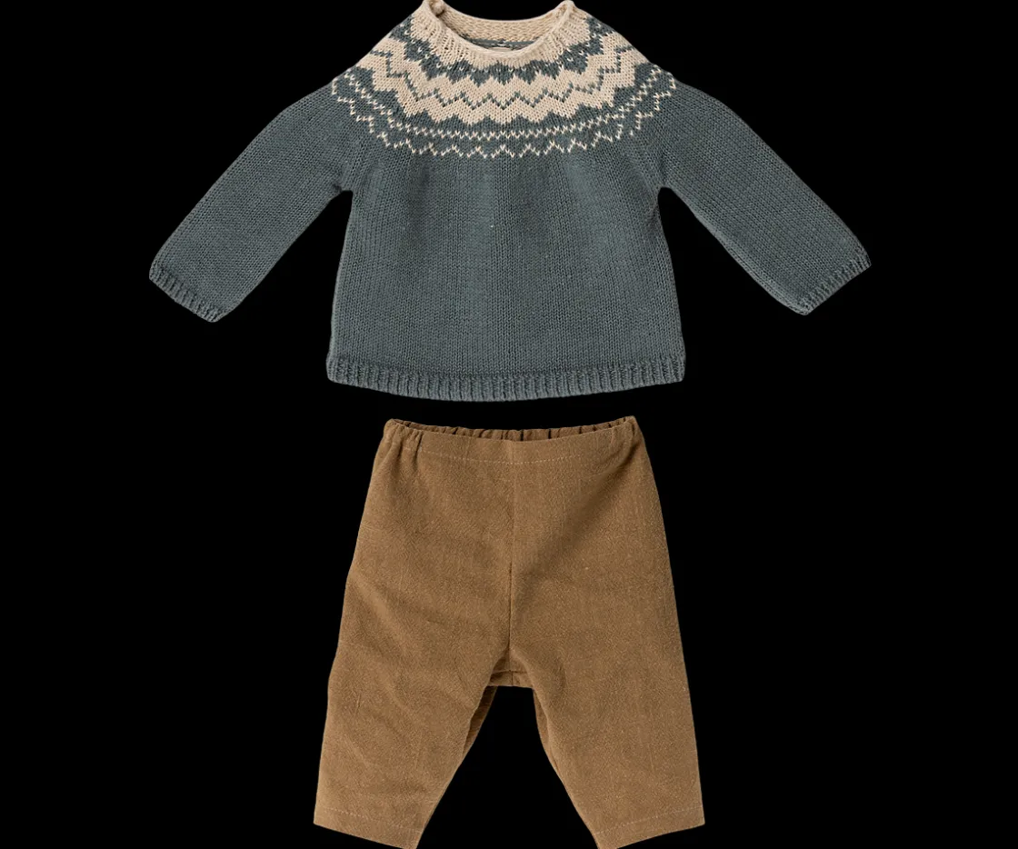 Flash Sale Maileg Pants and knitted sweater, Size 5