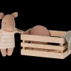 Hot Maileg Pig, Baby in box - Girl