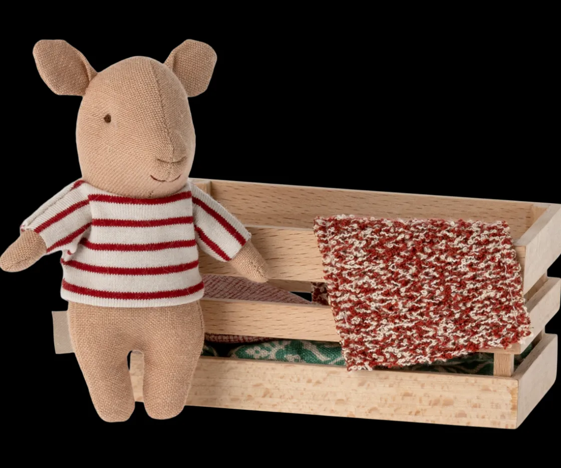 Clearance Maileg Pig in box, Baby - Girl