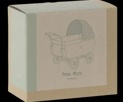 Discount Maileg Pram, Micro - Blue