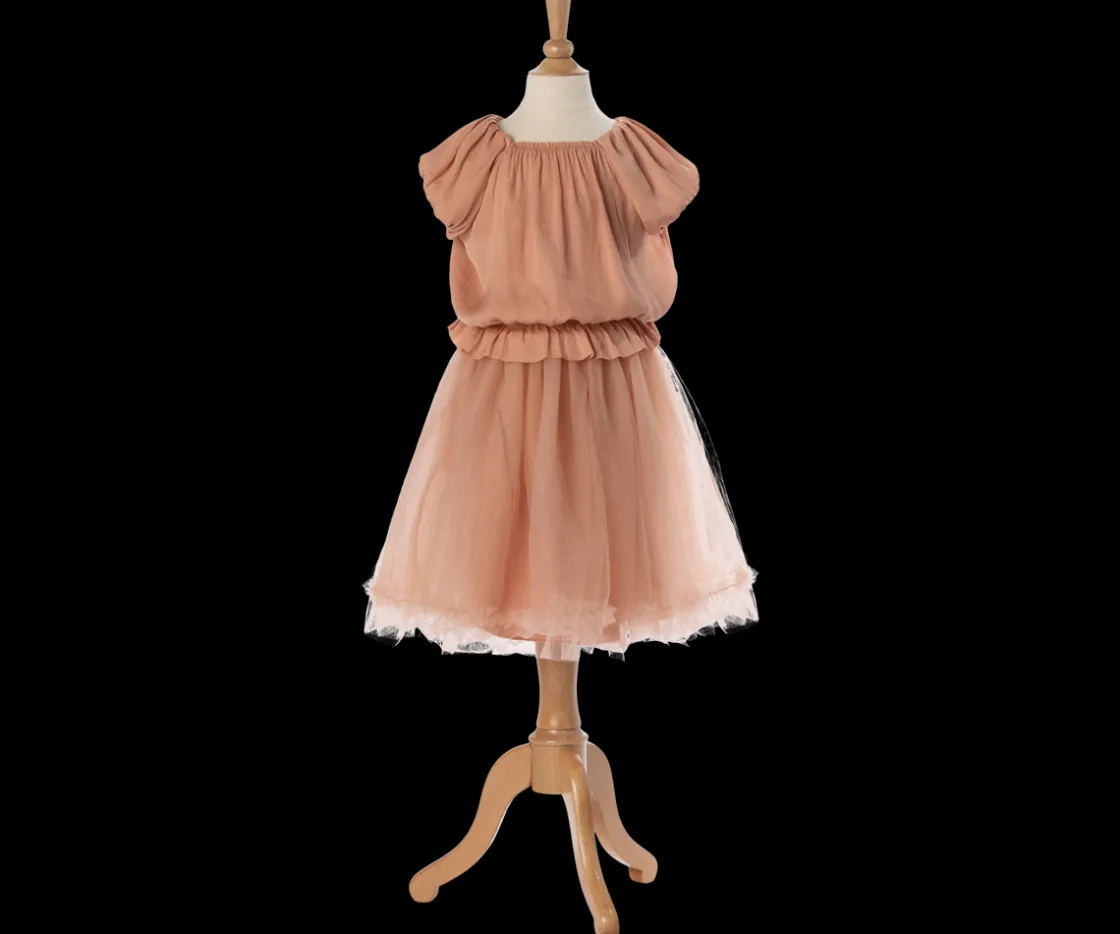New Maileg Princess tulle skirt, 6-8 years - Melon
