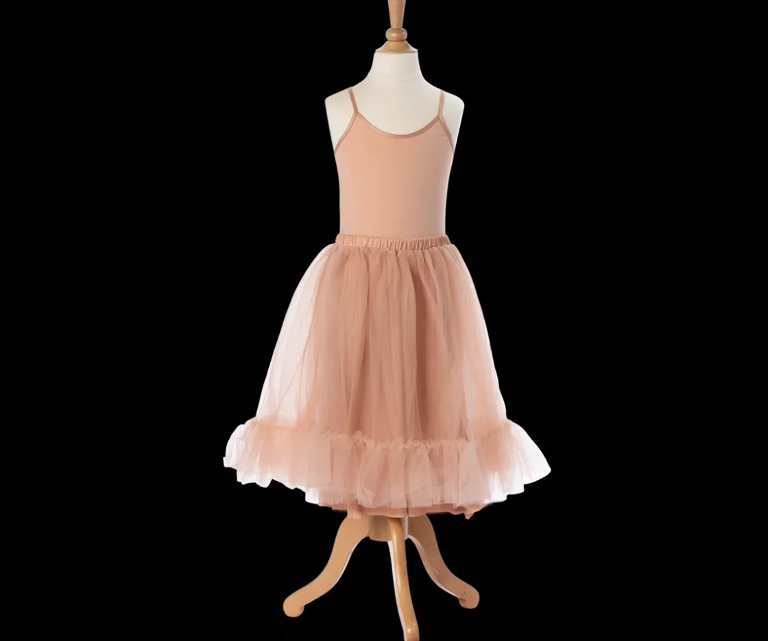 New Maileg Princess tulle skirt, 6-8 years - Melon