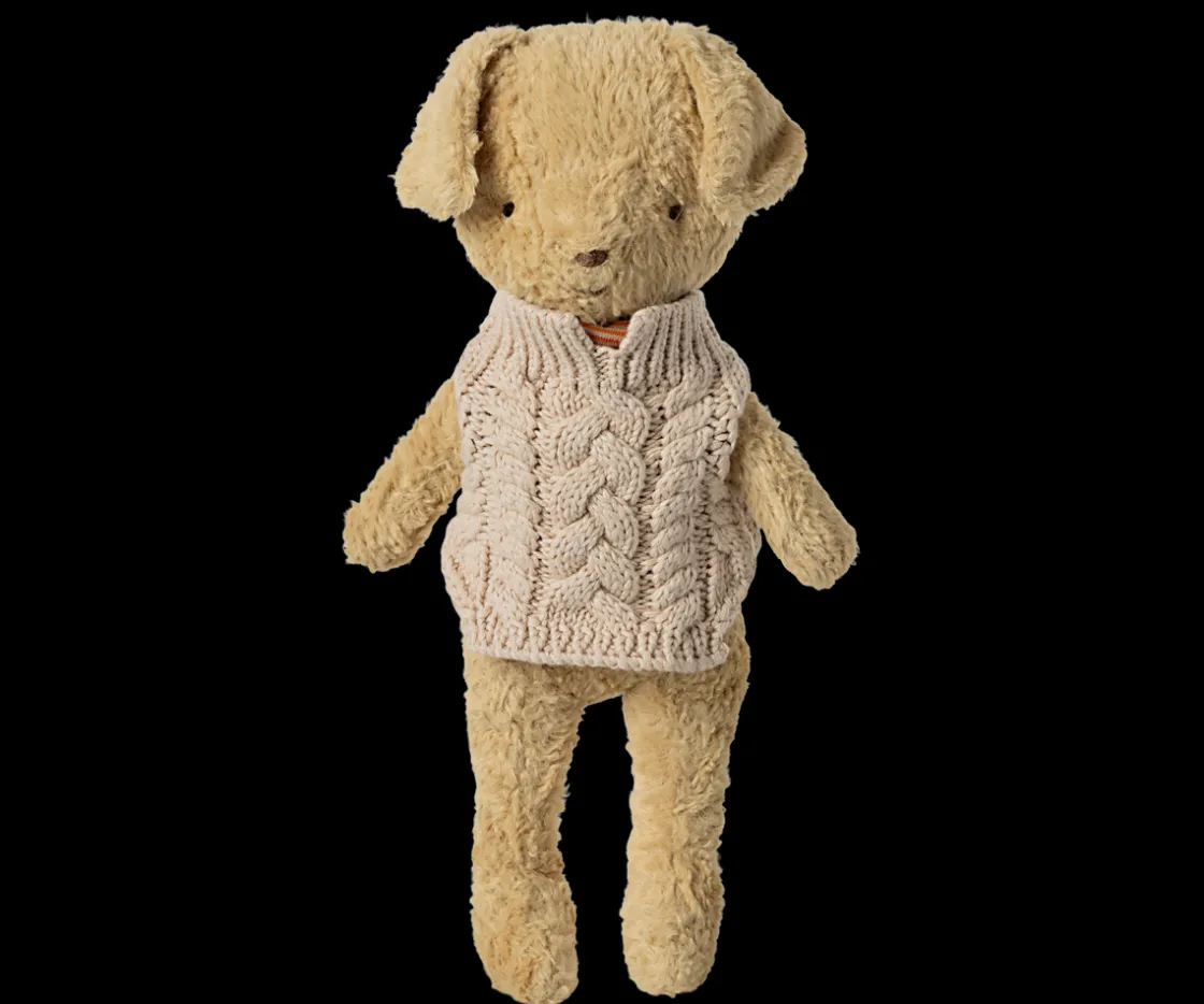 Store Maileg Puppy supply, Sweater - Sand