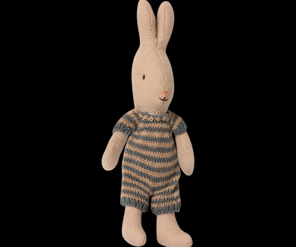 Cheap Maileg Rabbit, Micro - Blue/Sand