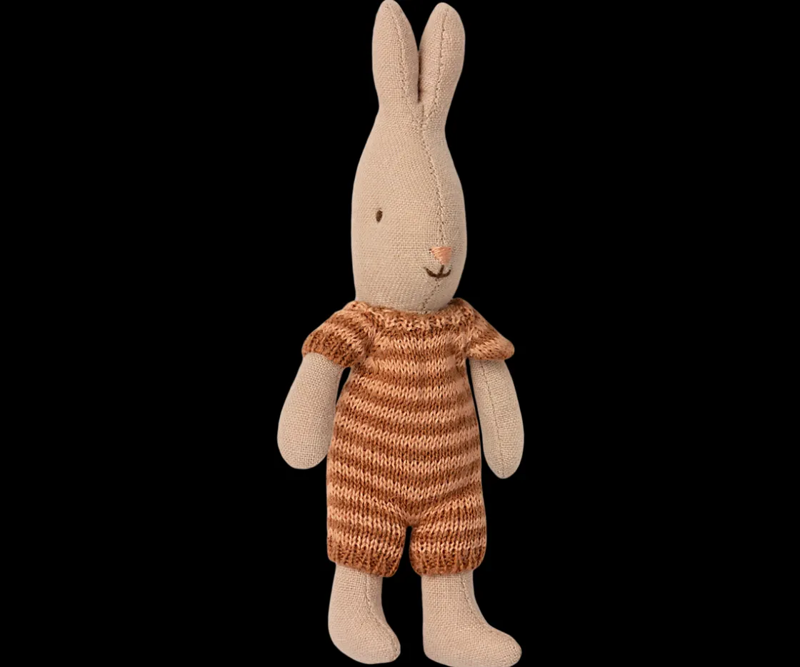 Online Maileg Rabbit, Micro - Marron/Dark powder