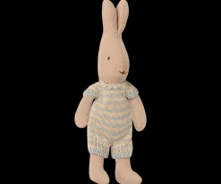 Store Maileg Rabbit, Micro - Mint/Off white
